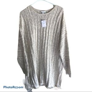 NWT J. Jill Beige Sweater Size 2XL